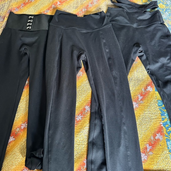 Stylish Black Leggings Set - Picture 1 of 12